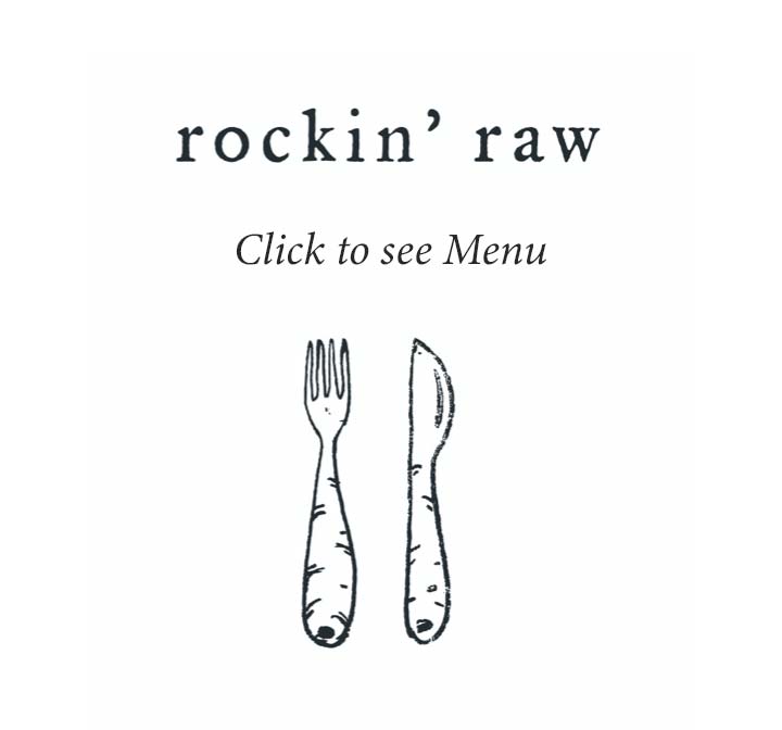 rock raw menu